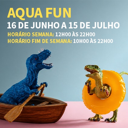 Aqua Fun chega ao Nova Arcada